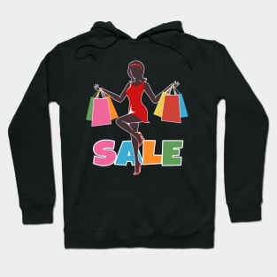 Shopping woman Hoodie